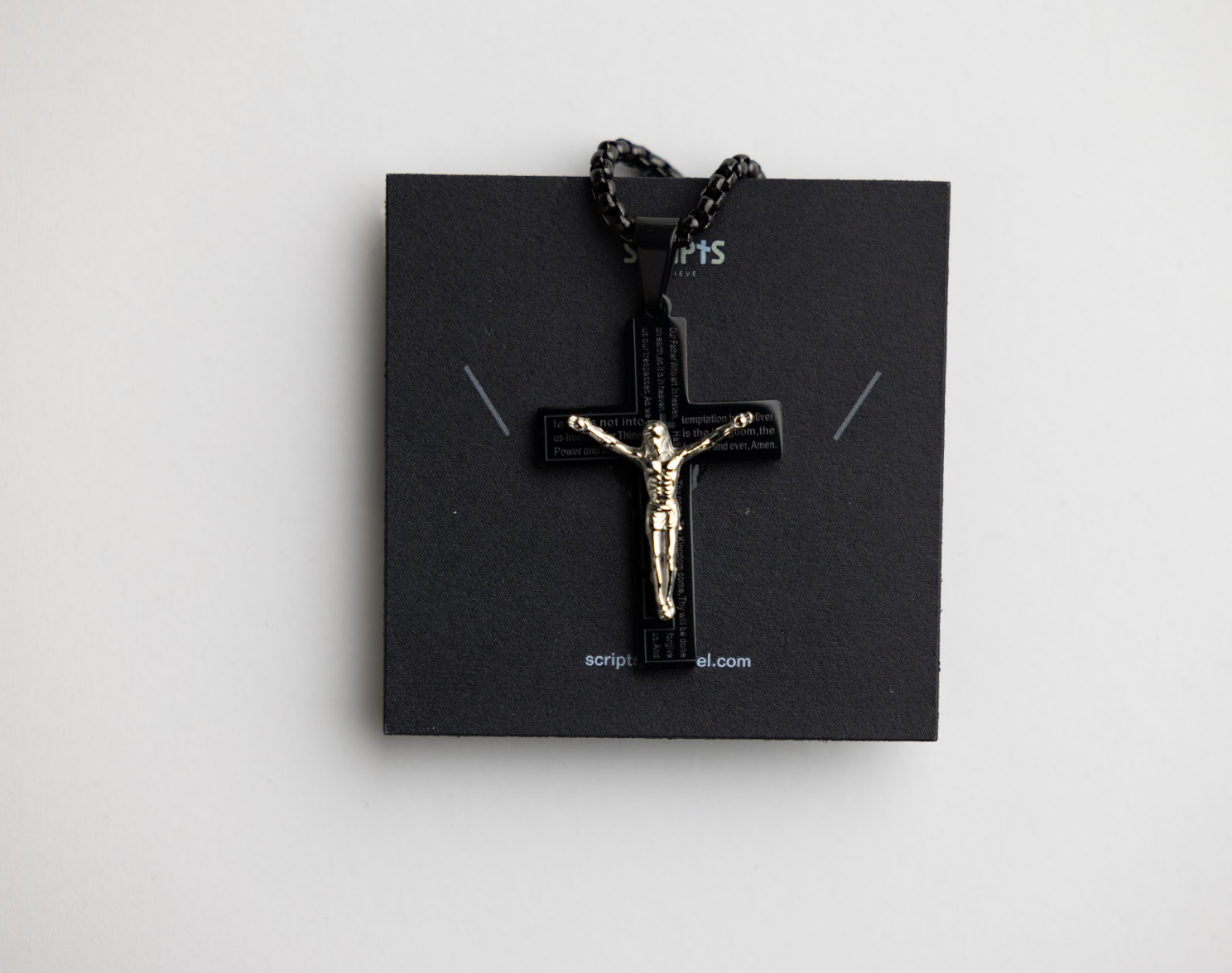 Sacred Strength Crucifix Necklace
