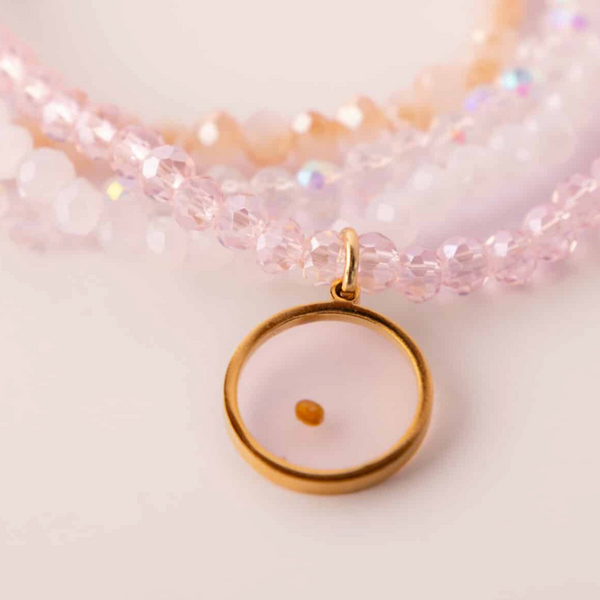 Faith Mustard Seed Christian bracelet with mustard seed charm