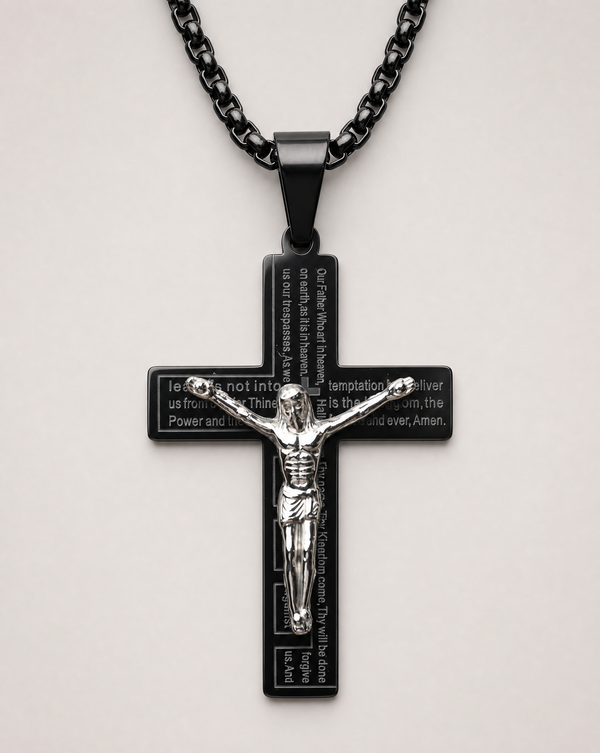 Sacred Strength Crucifix Necklace