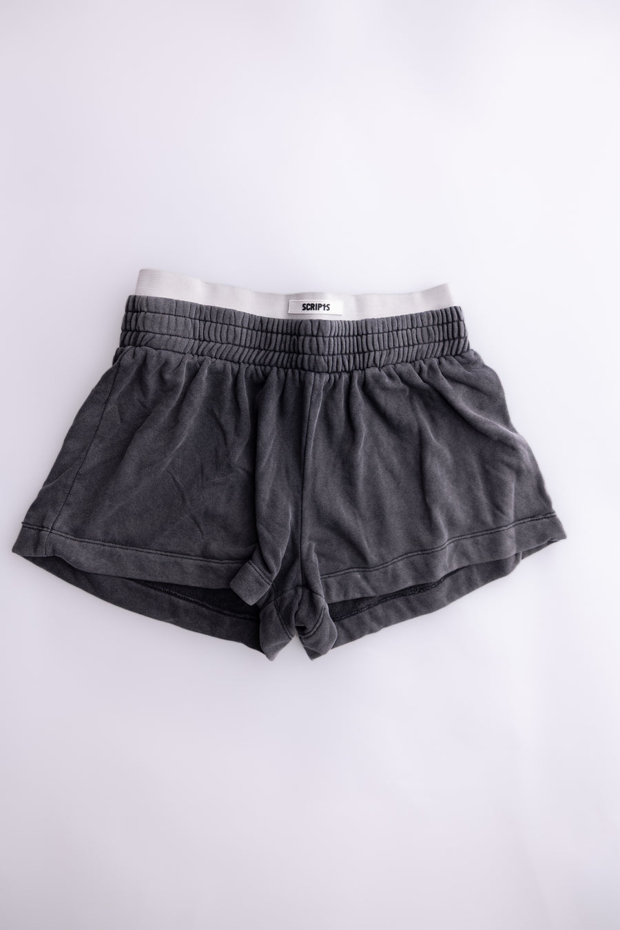 I Can Do All Things Wash-Effect Shorts