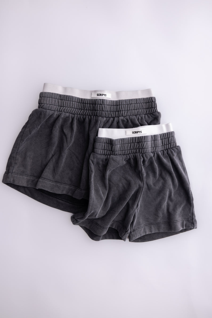 Youth Wash-Effect Shorts – I Can Do All Things