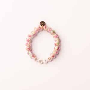 White Rose Light of Faith WWJD Bracelet