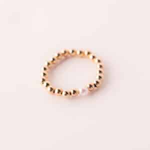 Pearl of Promise Ring Gold