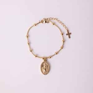 Blessed Grace – Gold Medal Bracelet